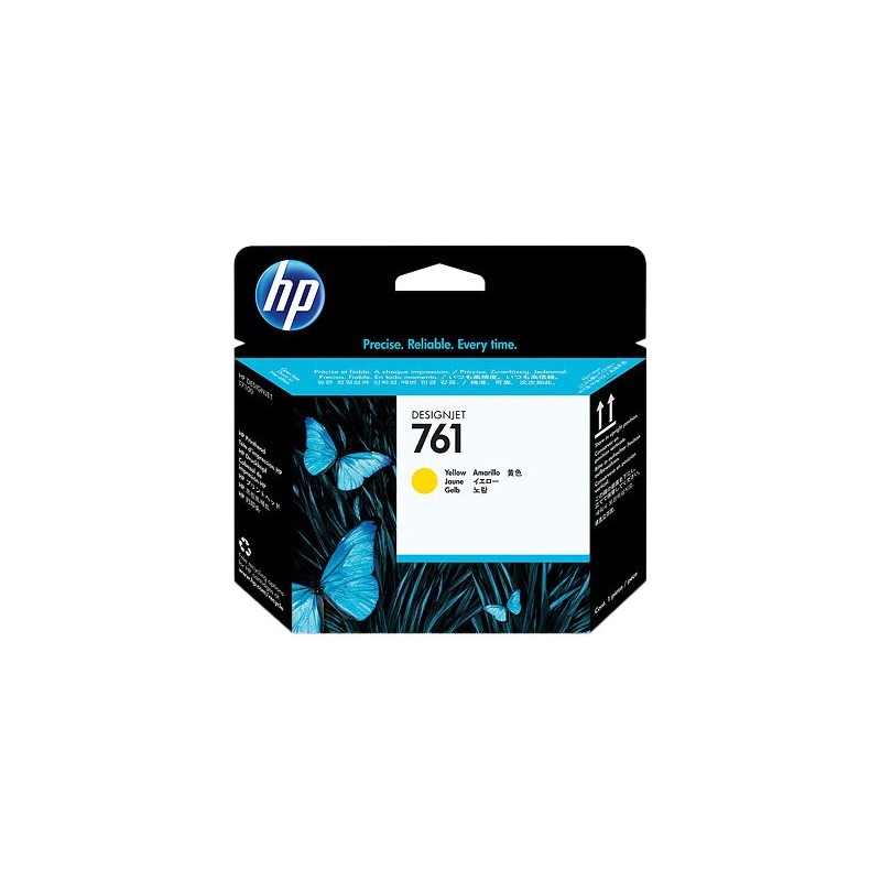 HP Tête d'impression 761 (CH645A) jaune