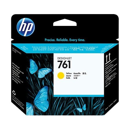 ✅ HP Tête d'impression 761 (CH645A) jaune couleur jaune en stock
