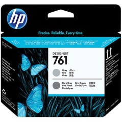 ✅ HP Tête d'impression 761 (CH647A) gris/gris foncé couleur gris en stock