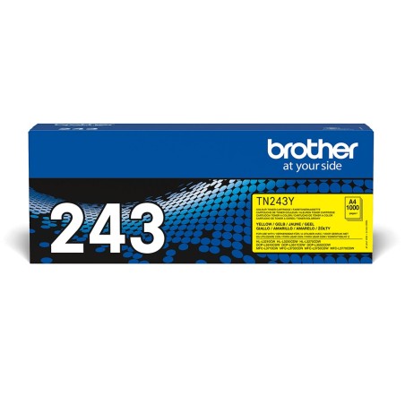 ✅ Brother Toner TN-243 Y Jaune couleur jaune en stock
