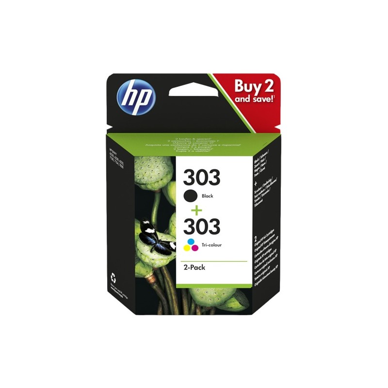 HP MultiPack 303 (3YM92AE) Noir / couleurs