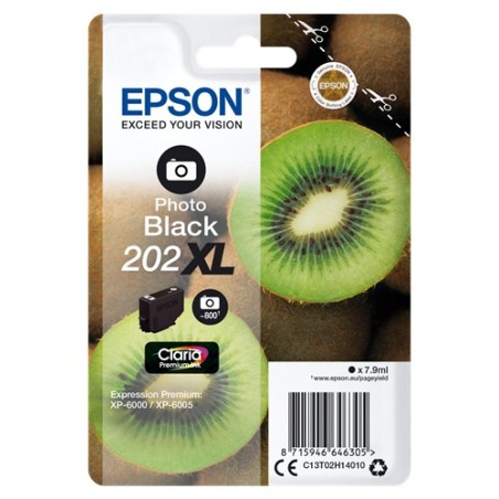 ✅ Epson cartouche encre 202 XL noir photo couleur noir photo en stock