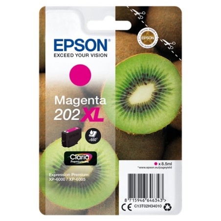 ✅ Epson cartouche encre 202 XL magenta couleur magenta en stock