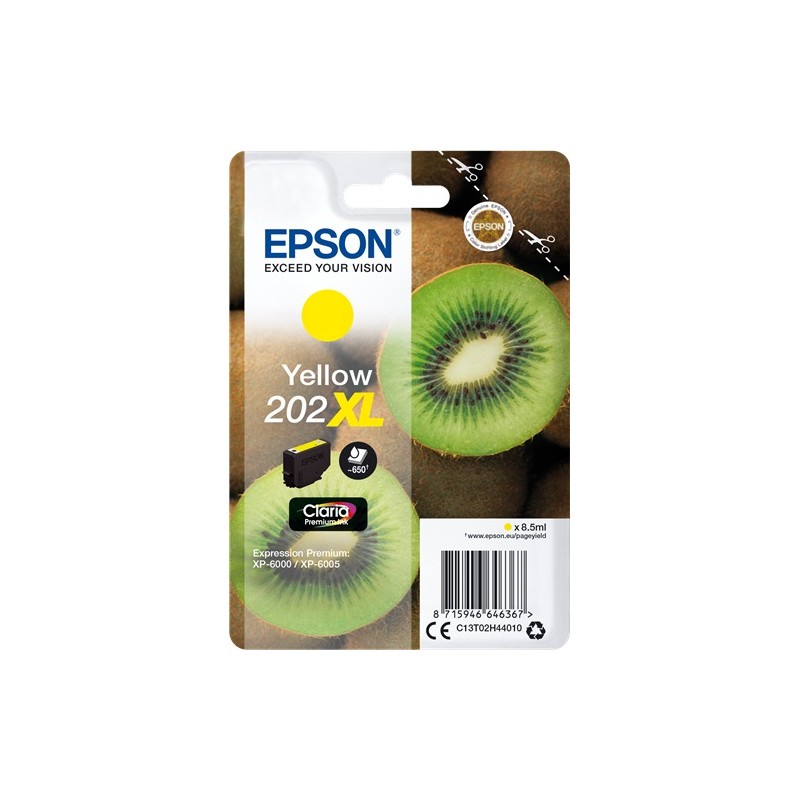 Epson cartouche encre 202 XL jaune