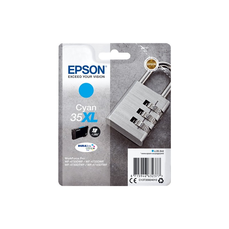Epson cartouche encre 35XL cyan