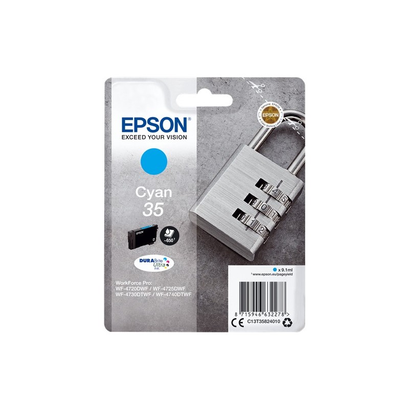 Epson cartouche encre 35 cyan