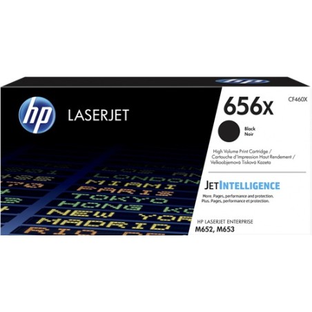 ✅ HP Toner 656X (CF460X) Noir couleur Noir en stock