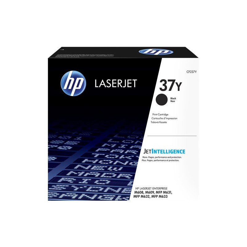 HP toner 37Y noir HP toner 37Y noir