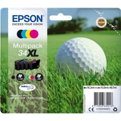 ✅ Epson Multipack 34XL (4 cartouches) couleur pack en stock