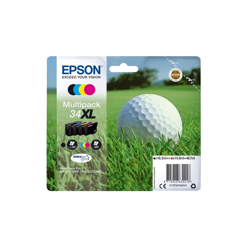 Epson Multipack 34XL (4 cartouches)