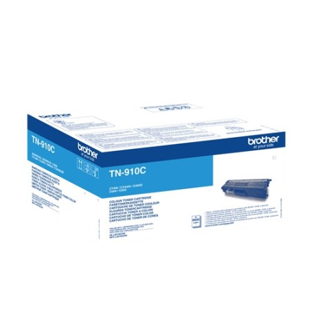 ✅ Brother Toner TN-910C Cyan couleur cyan en stock
