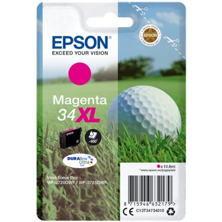 ✅ Epson cartouche encre 34XL magenta couleur magenta en stock