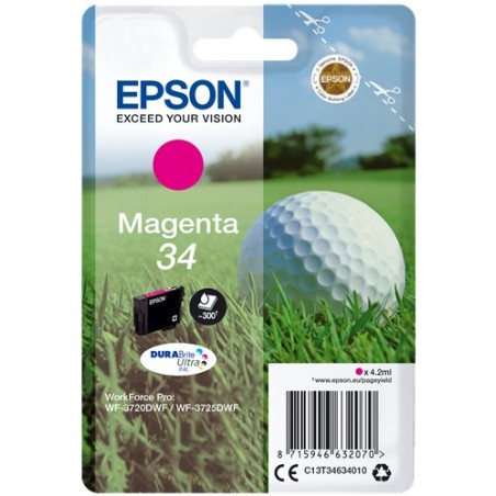 ✅ Epson cartouche encre 34 magenta couleur magenta en stock