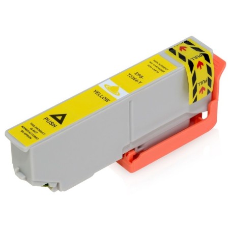 ✅ Cartouche compatible EPSON T33XL jaune couleur jaune en stock