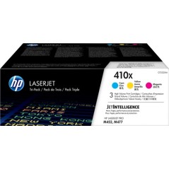 ✅ HP Toner 410X (CF252XM) Multipack Cyan / Magenta / Jaune couleur couleur en stock