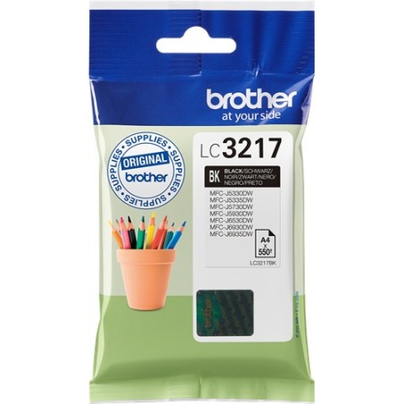 Cartouche encre Brother LC3217 noir