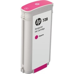 ✅ HP cartouche encre 728 magenta 130ML couleur magenta en stock