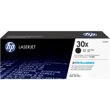 ✅ HP Toner 30X (CF230X) Noir couleur Noir en stock