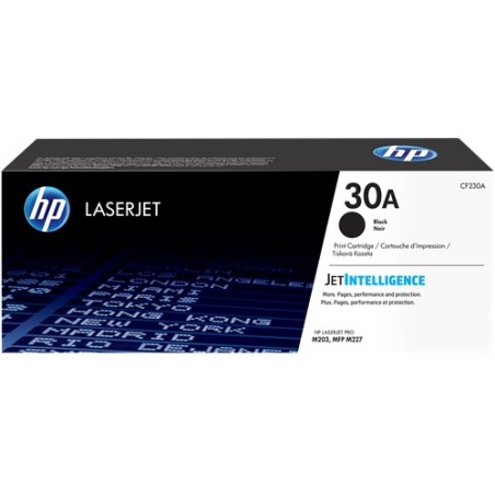 ✅ HP Toner 30A (CF230A) Noir couleur Noir en stock
