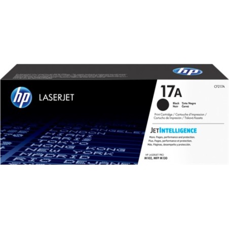 ✅ HP Toner 17A (CF217A) Noir couleur Noir en stock