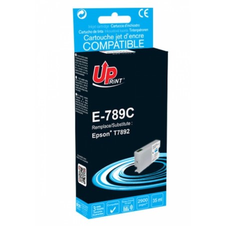Cartouche compatible EPSON T789C XXL cyan