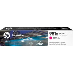 ✅ HP Cartouche encre 981X (L0R10A) Magenta couleur magenta en stock