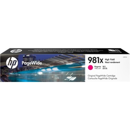 ✅ HP Cartouche encre 981X (L0R10A) Magenta couleur magenta en stock