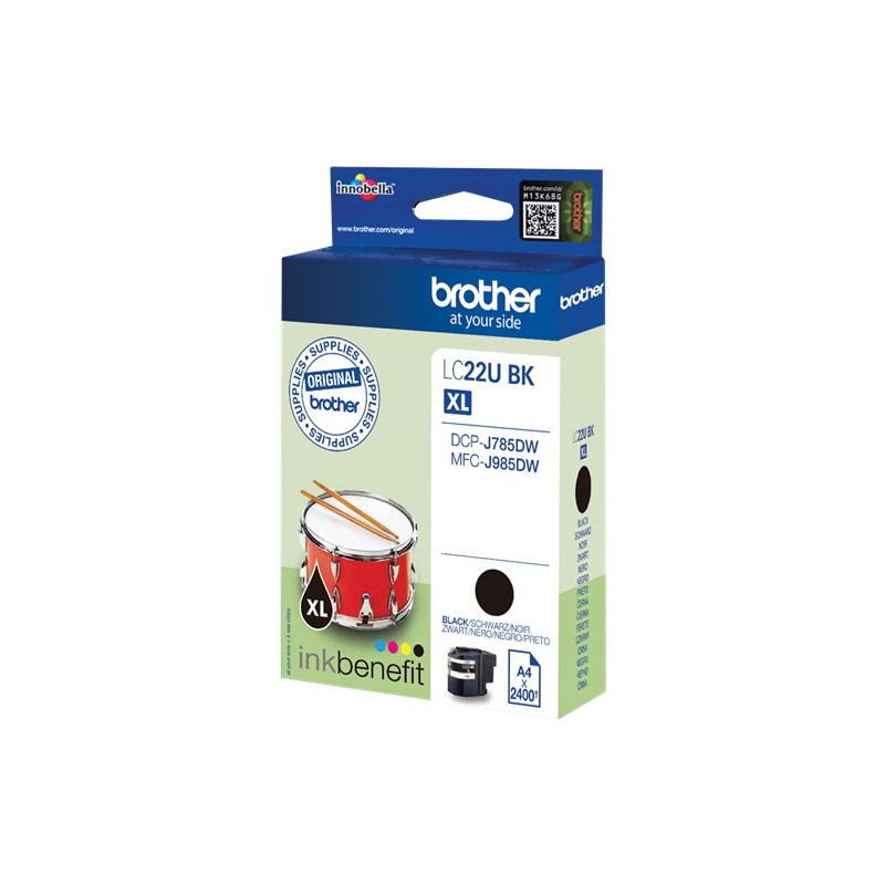 Brother cartouche encre LC22UBK noir