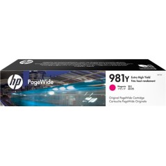 ✅ HP Cartouche encre 981Y (L0R14A) Magenta couleur magenta en stock