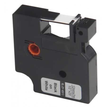 ✅ Ruban D1 12 mm S0720530 blanc écriture noire pour DYMO couleur Autre en stock