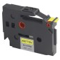 Ruban lamine UPrint noir/jaune 12 mm TZE-631