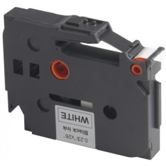 ✅ Ruban laminé UPrint noir/blanc 6 mm TZE-211 couleur Autre en stock