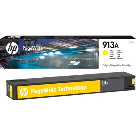 ✅ HP Cartouche encre 913A (F6T79AE) Jaune couleur jaune en stock