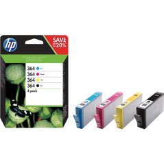 ✅ HP pack HP364, 4 cartouches couleur pack en stock