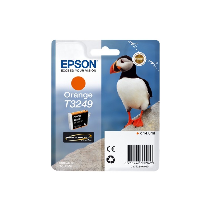 Epson cartouche encre T3249 orange