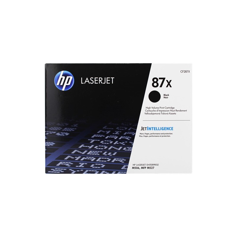 HP Toner 87X (CF287X) Noir