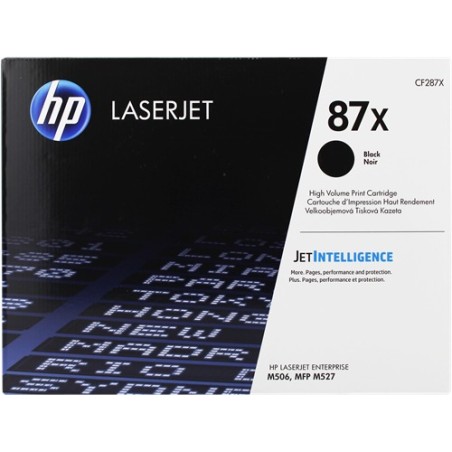 ✅ HP Toner 87X (CF287X) Noir couleur Noir en stock