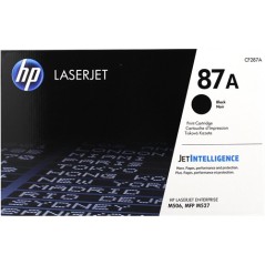 ✅ HP Toner 87A (CF287A) Noir couleur Noir en stock