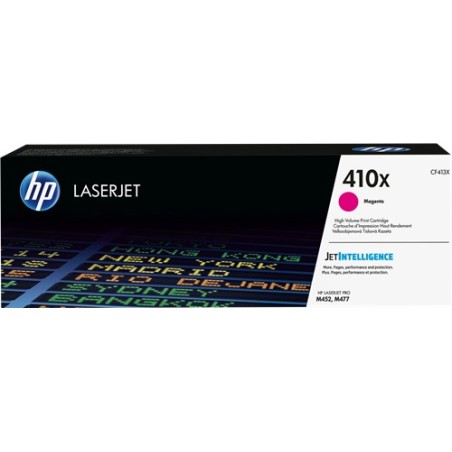 ✅ HP Toner 410X (CF413X) Magenta couleur magenta en stock