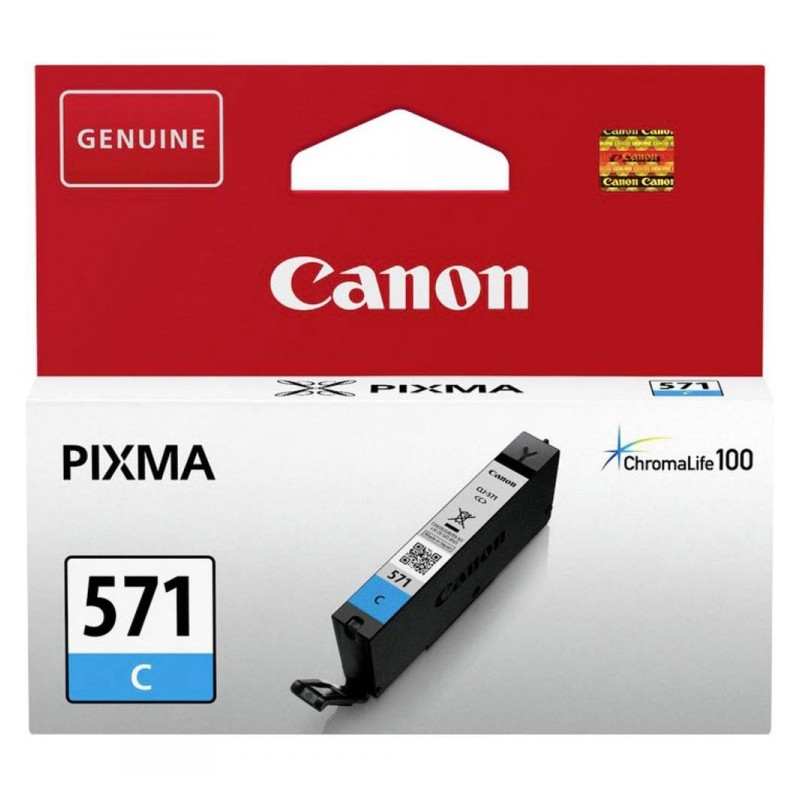 Canon cartouche encre CLI-571 C Cyan Canon cartouche encre CLI-571 C Cyan