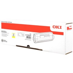 ✅ OKI toner MC853 jaune couleur jaune en stock