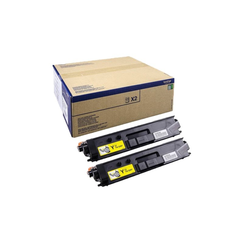 Brother TN-329YTWIN Multipack Toner Jaune