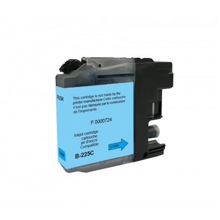 Cartouche encre UPrint compatible BROTHER LC225XLC cyan