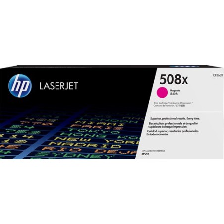 ✅ HP Toner 508X (CF363X) magenta couleur magenta en stock
