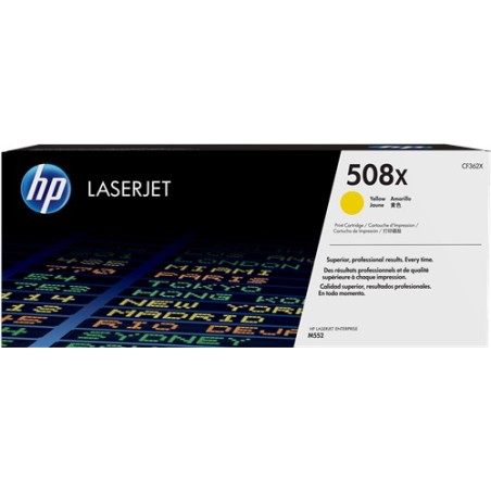 ✅ HP Toner 508X (CF362X) jaune couleur jaune en stock