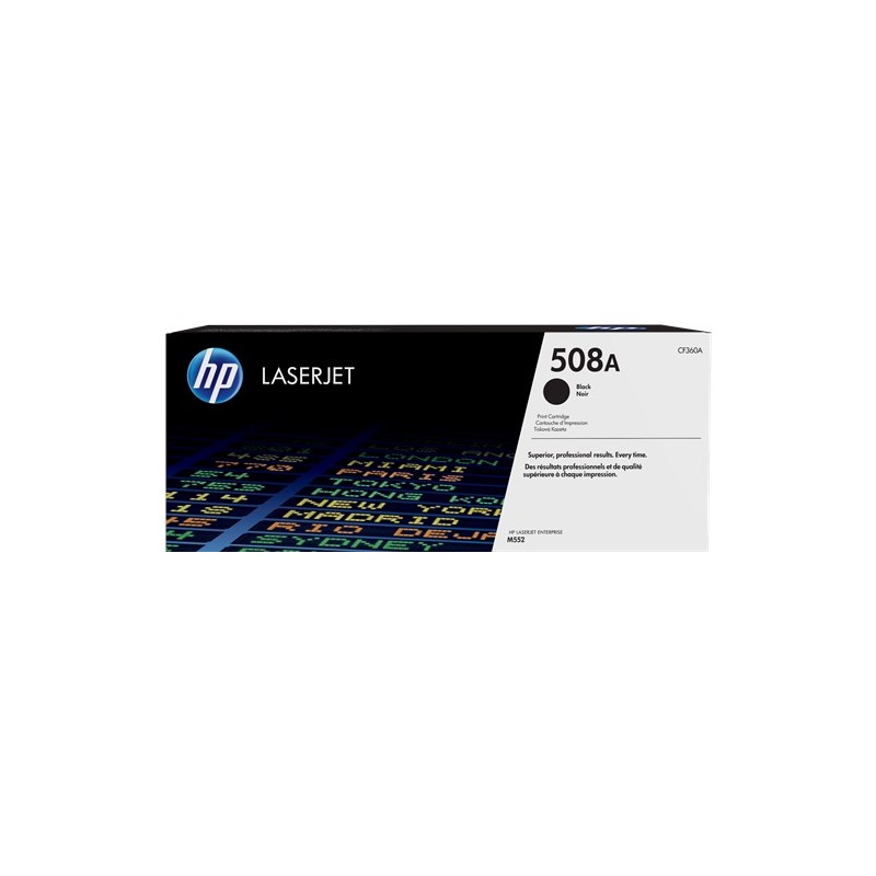 HP Toner 508A (CF360A) noir