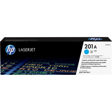✅ HP Toner 201A (CF401A) cyan couleur cyan en stock