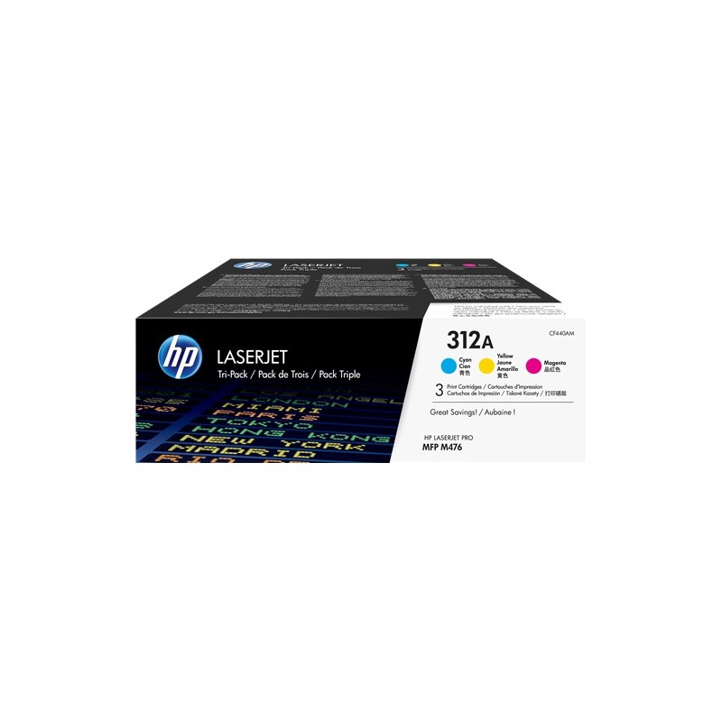 HP Toner Pack 312A couleur