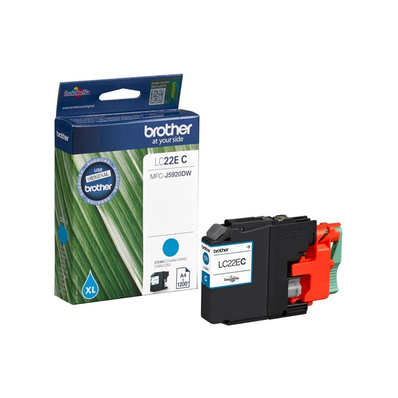 Brother cartouche encre LC-22EC cyan Brother cartouche encre LC-22EC cyan