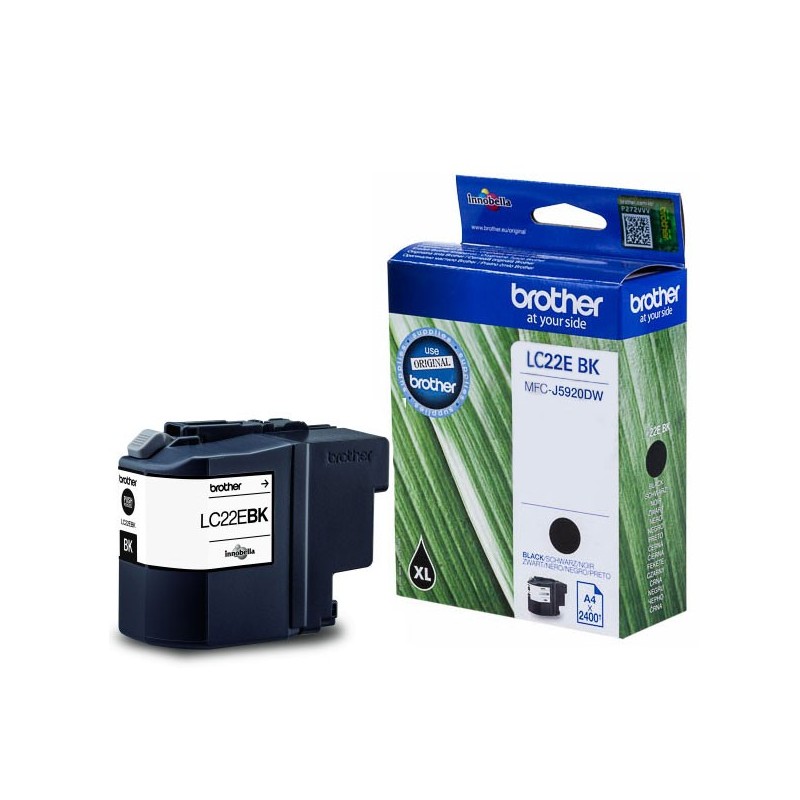 Brother cartouche encre LC-22EBK noir